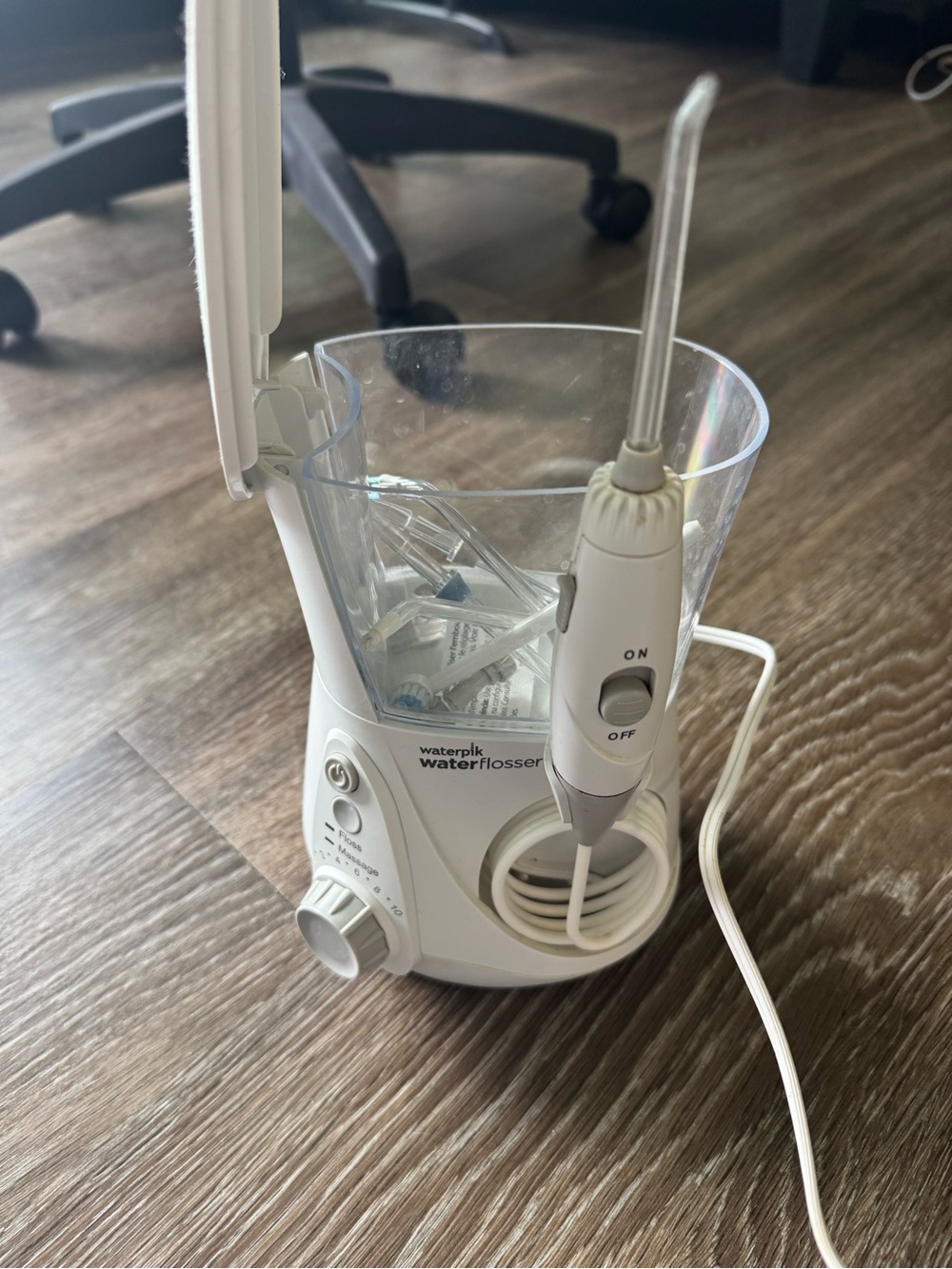 Waterpik Waterflosser Corded Oral Irrigation Device - White
